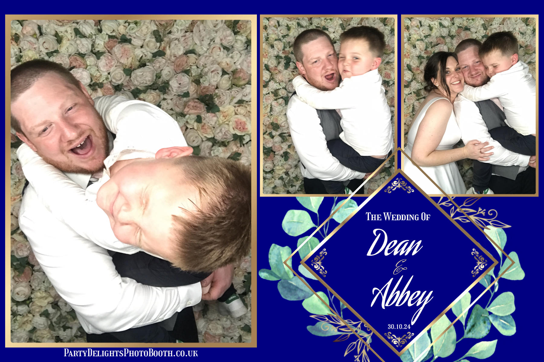 Dean and Abbey's Wedding | View more photos from the event at gallery.partydelightsphotobooth.co.uk/u/PartyDelightsPhotoBooth/Dean-and-Abbeys-Wedding