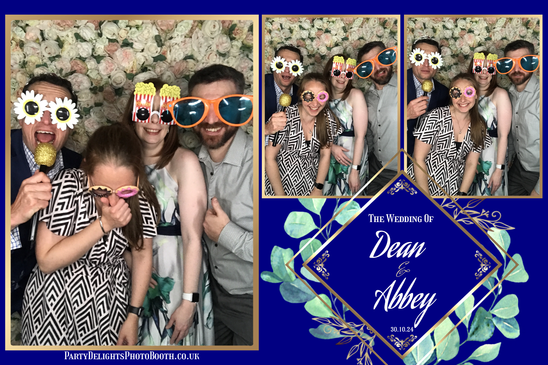 Dean and Abbey's Wedding | View more photos from the event at gallery.partydelightsphotobooth.co.uk/u/PartyDelightsPhotoBooth/Dean-and-Abbeys-Wedding