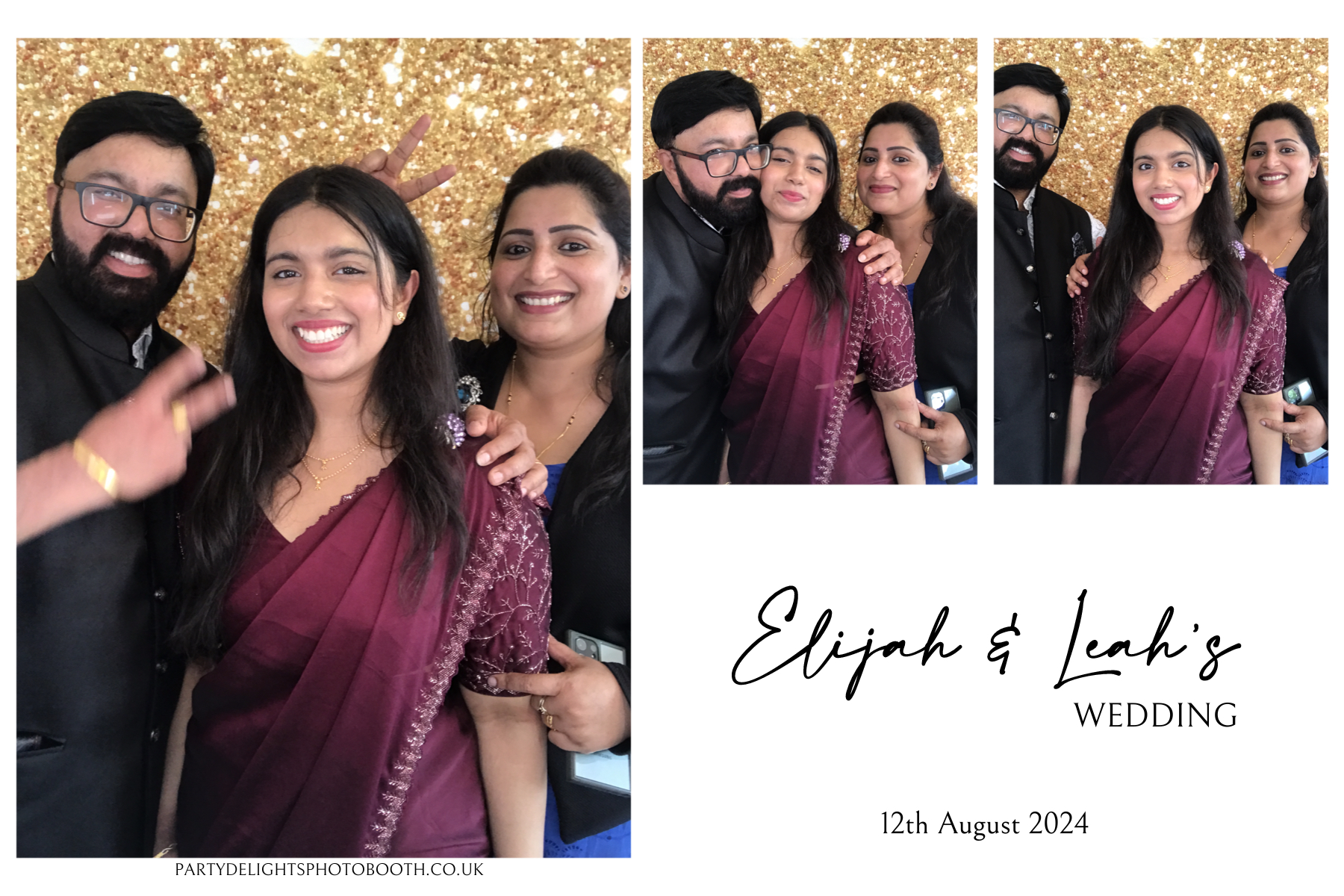 Elijah and Leah's Wedding | View more photos from the event at gallery.partydelightsphotobooth.co.uk/u/PartyDelightsPhotoBooth/Elijah-and-Leahs-Wedding
