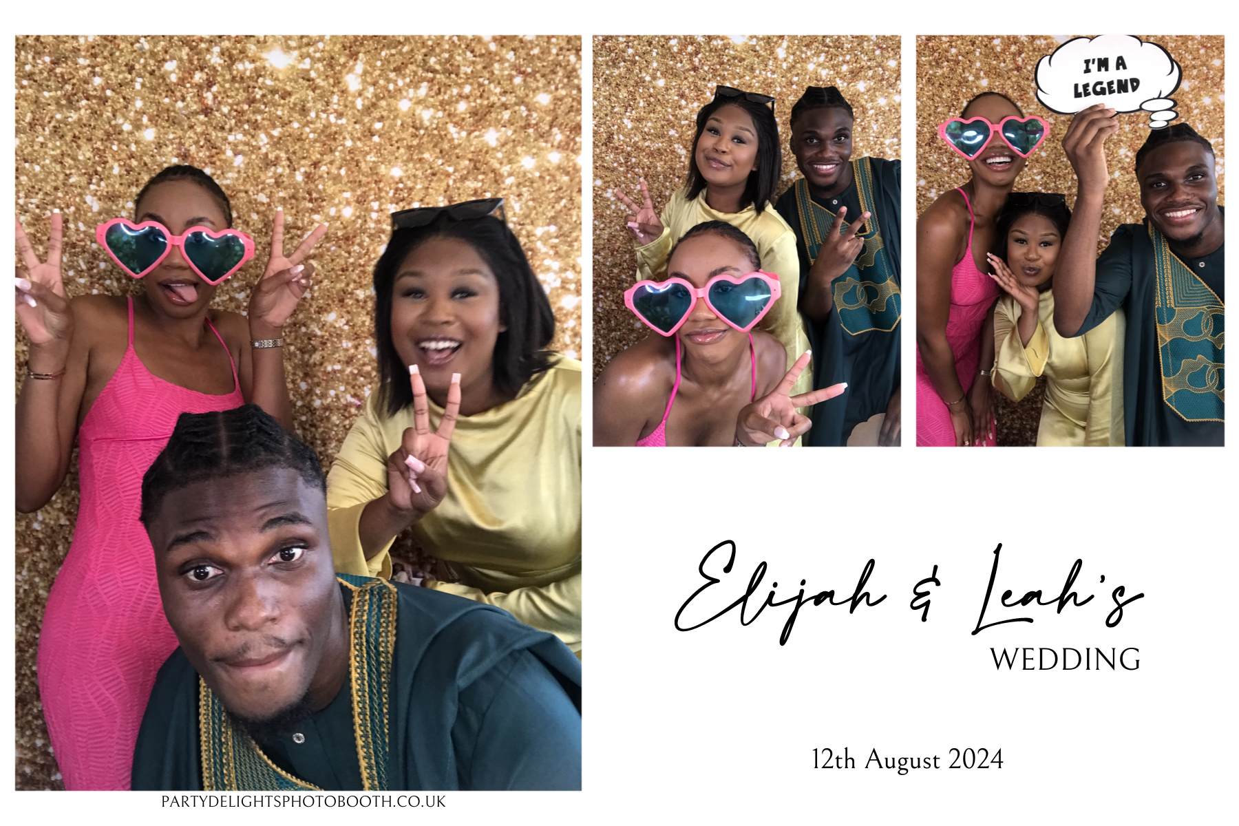 Elijah and Leah's Wedding | View more photos from the event at gallery.partydelightsphotobooth.co.uk/u/PartyDelightsPhotoBooth/Elijah-and-Leahs-Wedding