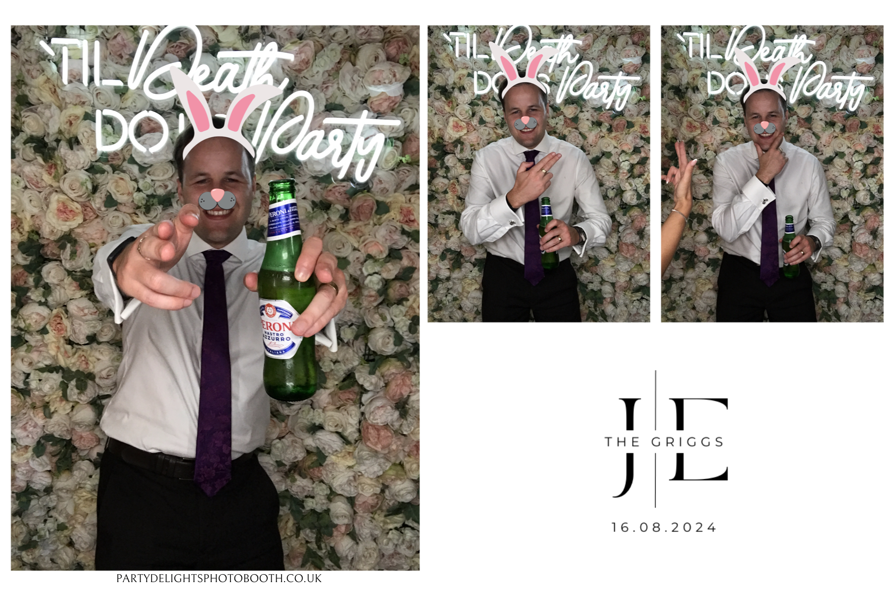 Erin and Joe wedding | View more photos from the event at gallery.partydelightsphotobooth.co.uk/u/PartyDelightsPhotoBooth/Erin-and-Joe-wedding