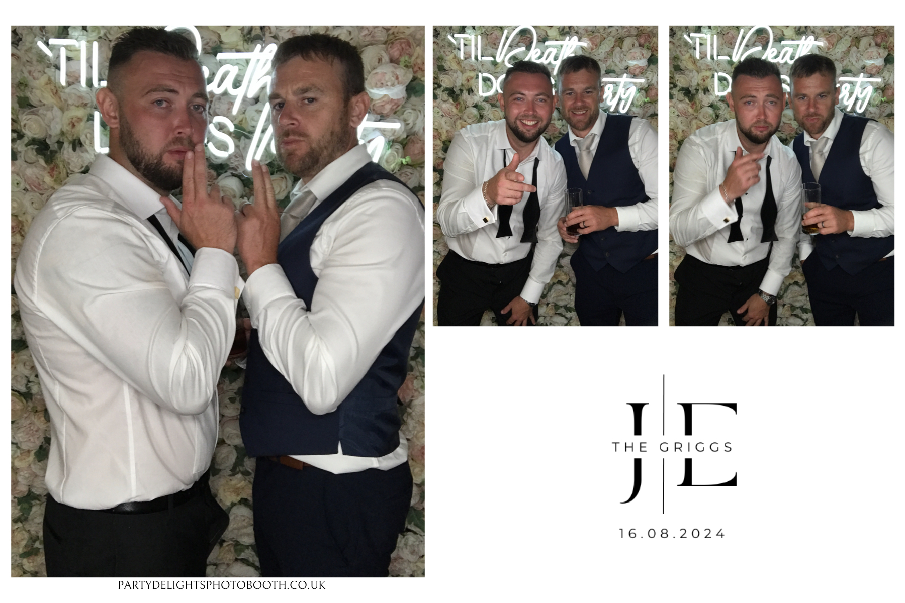 Erin and Joe wedding | View more photos from the event at gallery.partydelightsphotobooth.co.uk/u/PartyDelightsPhotoBooth/Erin-and-Joe-wedding