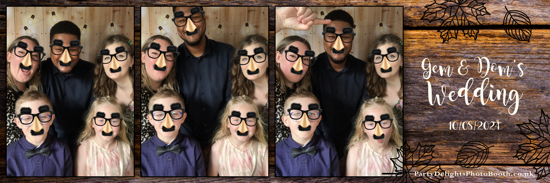 Gemma and Dominic's Wedding | View more photos from the event at gallery.partydelightsphotobooth.co.uk/u/PartyDelightsPhotoBooth/Gemma-and-Dominics-Wedding