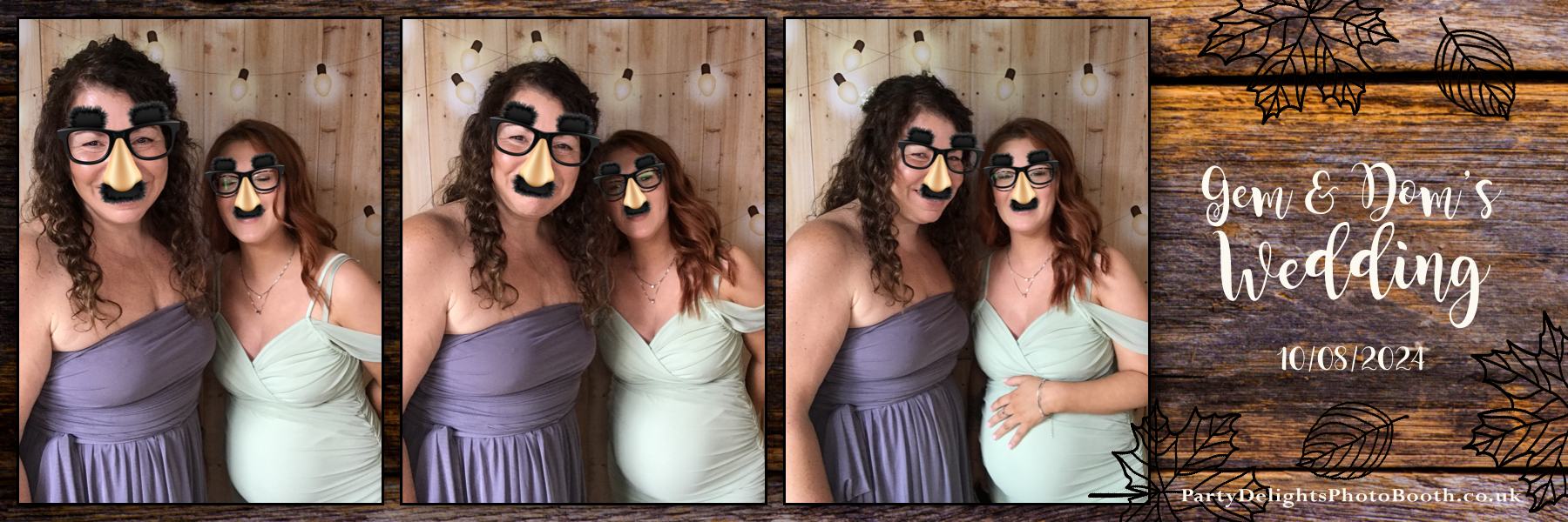 Gemma and Dominic's Wedding | View more photos from the event at gallery.partydelightsphotobooth.co.uk/u/PartyDelightsPhotoBooth/Gemma-and-Dominics-Wedding