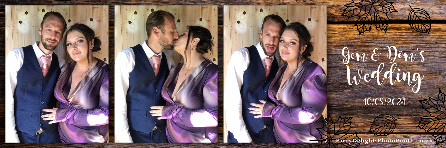 Gemma and Dominic's Wedding | View more photos from the event at gallery.partydelightsphotobooth.co.uk/u/PartyDelightsPhotoBooth/Gemma-and-Dominics-Wedding