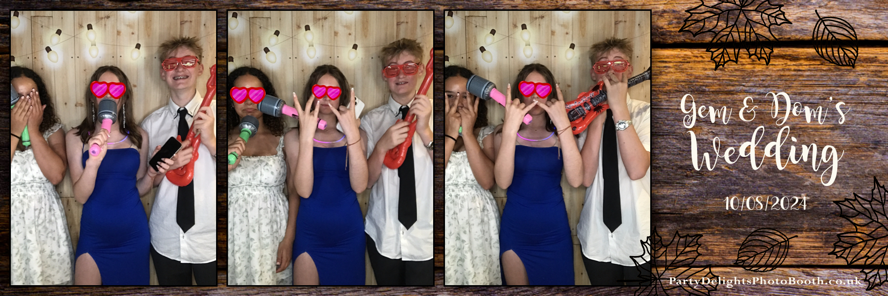 Gemma and Dominic's Wedding | View more photos from the event at gallery.partydelightsphotobooth.co.uk/u/PartyDelightsPhotoBooth/Gemma-and-Dominics-Wedding