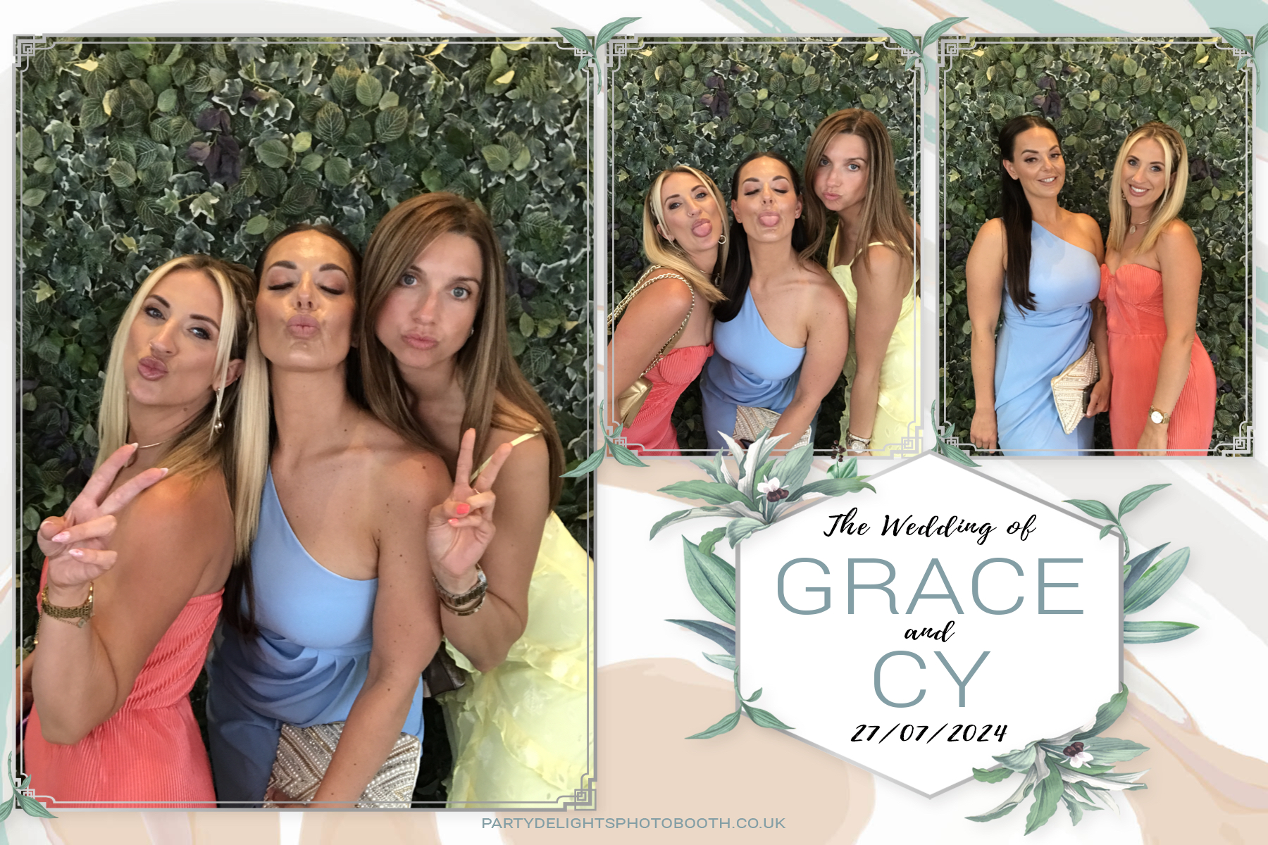 Grace and Cy’s Wedding | View more photos from the event at gallery.partydelightsphotobooth.co.uk/u/PartyDelightsPhotoBooth/Grace-and-Cy’s-Wedding