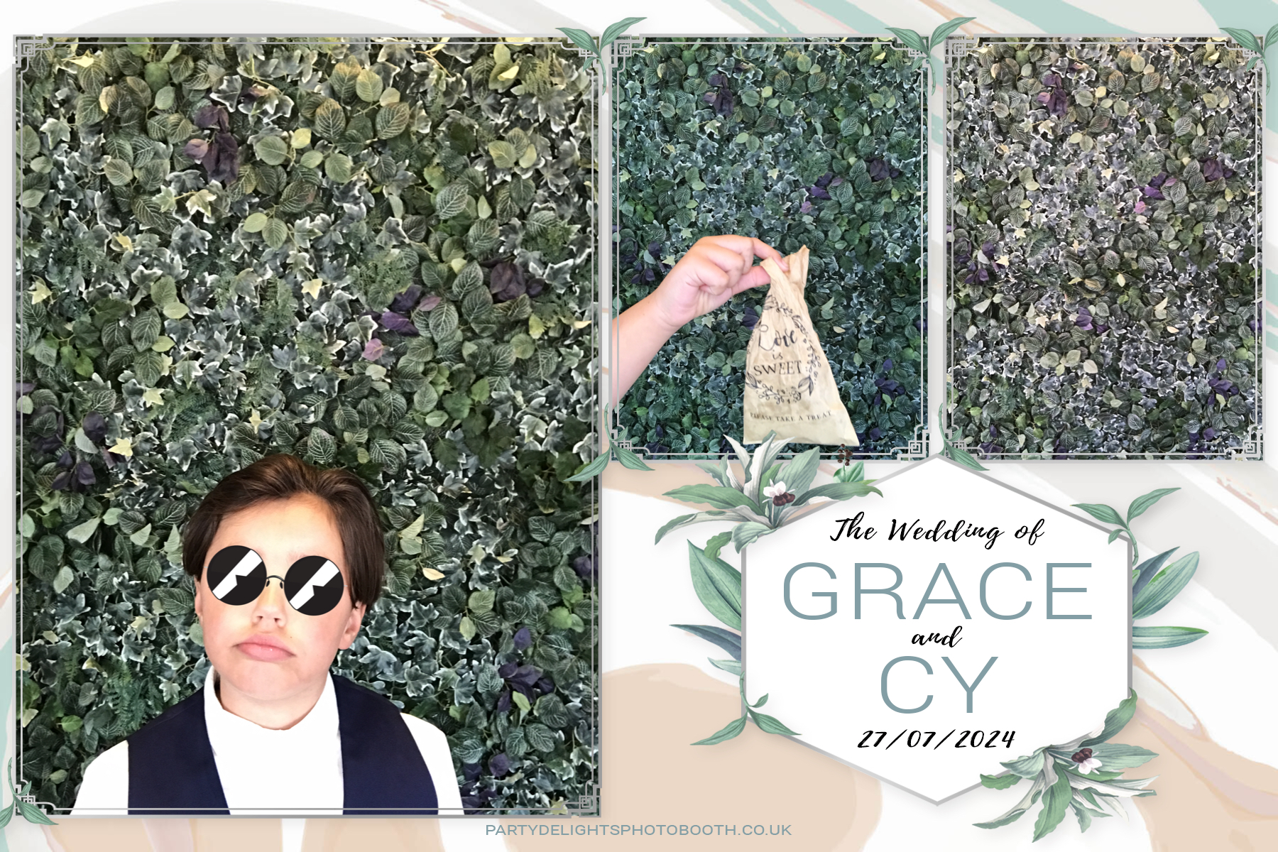Grace and Cy’s Wedding | View more photos from the event at gallery.partydelightsphotobooth.co.uk/u/PartyDelightsPhotoBooth/Grace-and-Cy’s-Wedding