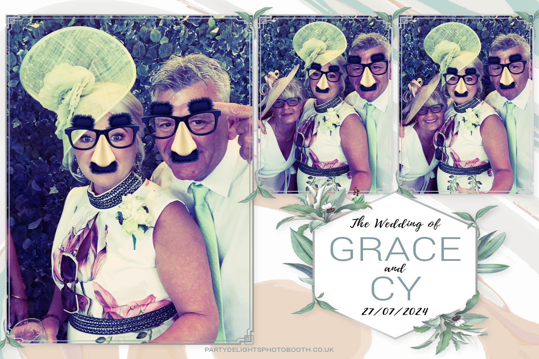 Grace and Cy’s Wedding | View more photos from the event at gallery.partydelightsphotobooth.co.uk/u/PartyDelightsPhotoBooth/Grace-and-Cy’s-Wedding