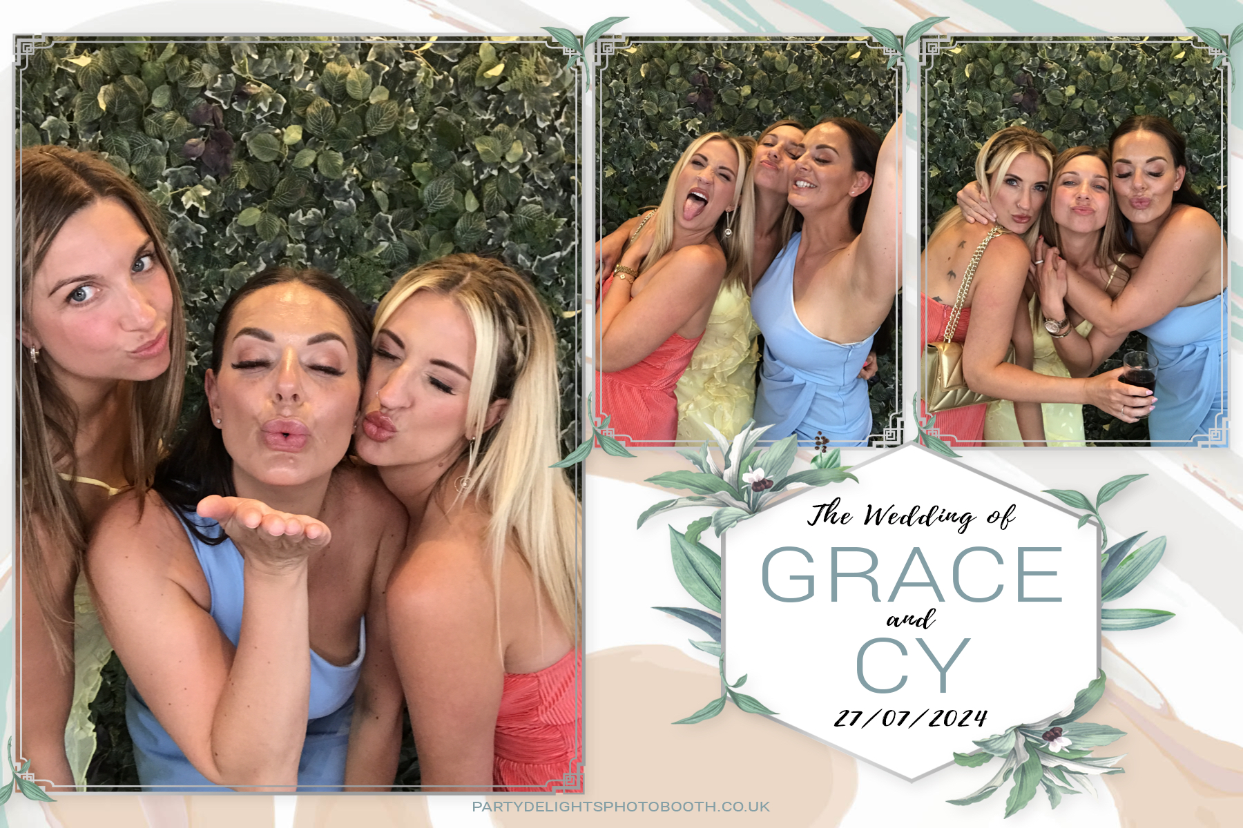 Grace and Cy’s Wedding | View more photos from the event at gallery.partydelightsphotobooth.co.uk/u/PartyDelightsPhotoBooth/Grace-and-Cy’s-Wedding