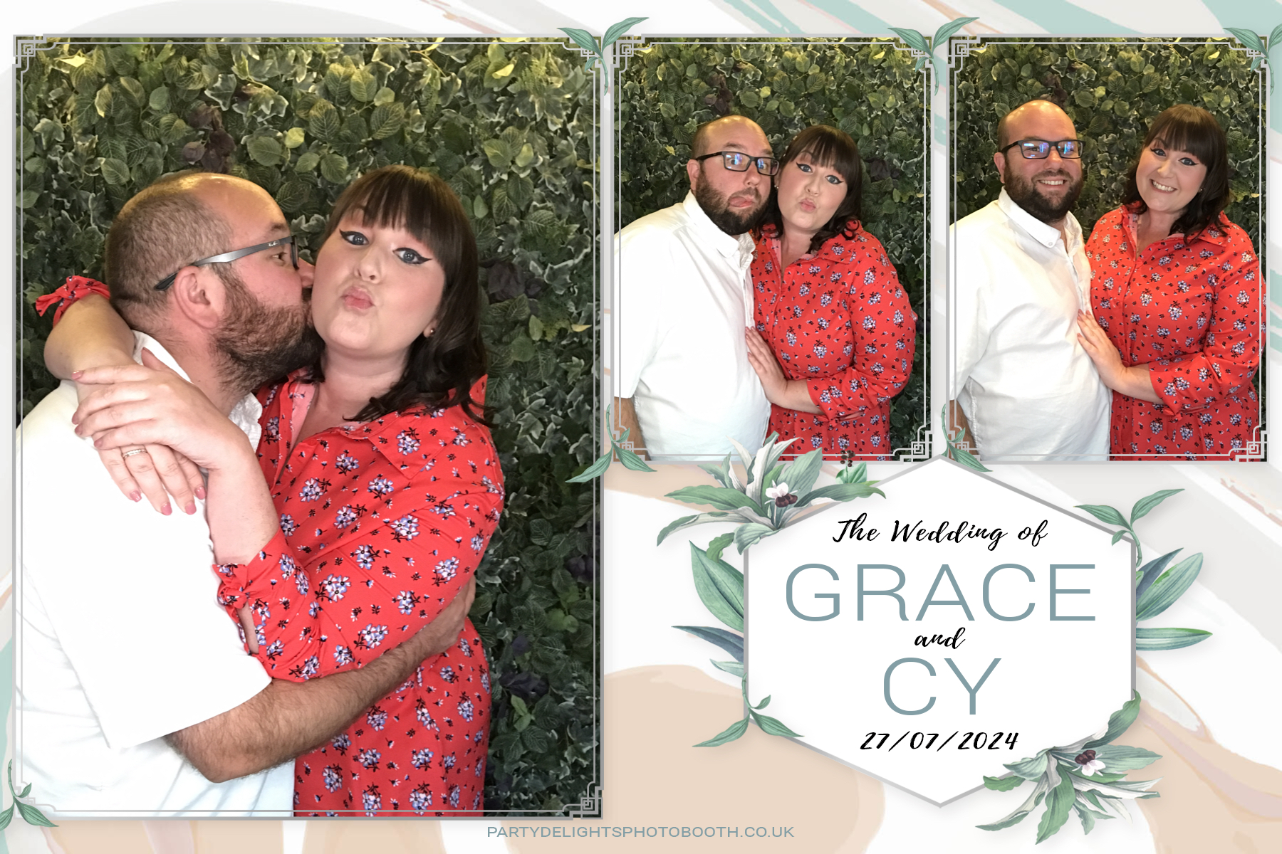 Grace and Cy’s Wedding | View more photos from the event at gallery.partydelightsphotobooth.co.uk/u/PartyDelightsPhotoBooth/Grace-and-Cy’s-Wedding