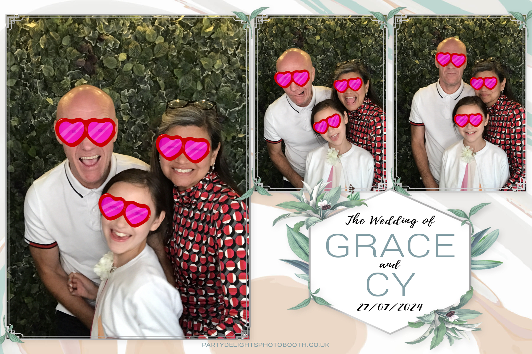 Grace and Cy’s Wedding | View more photos from the event at gallery.partydelightsphotobooth.co.uk/u/PartyDelightsPhotoBooth/Grace-and-Cy’s-Wedding