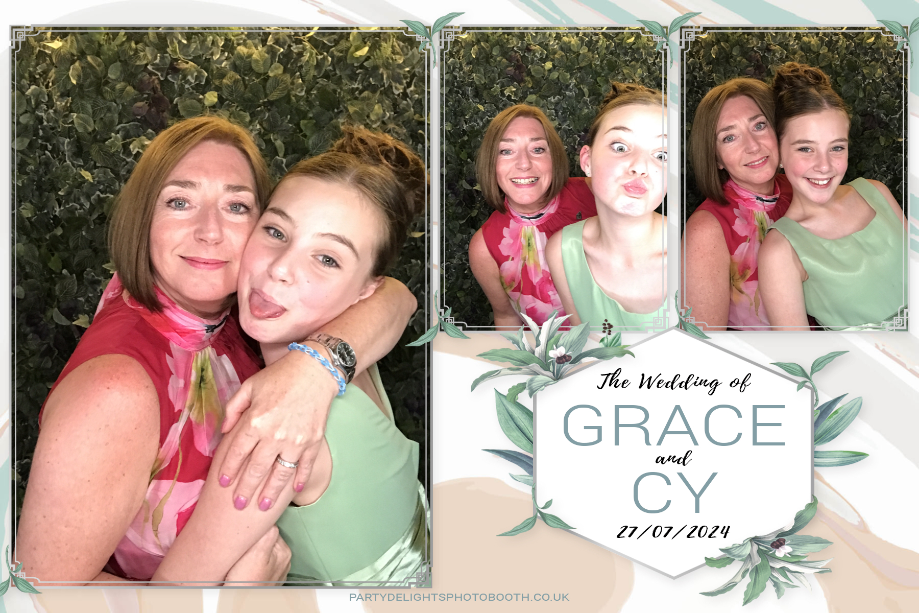 Grace and Cy’s Wedding | View more photos from the event at gallery.partydelightsphotobooth.co.uk/u/PartyDelightsPhotoBooth/Grace-and-Cy’s-Wedding