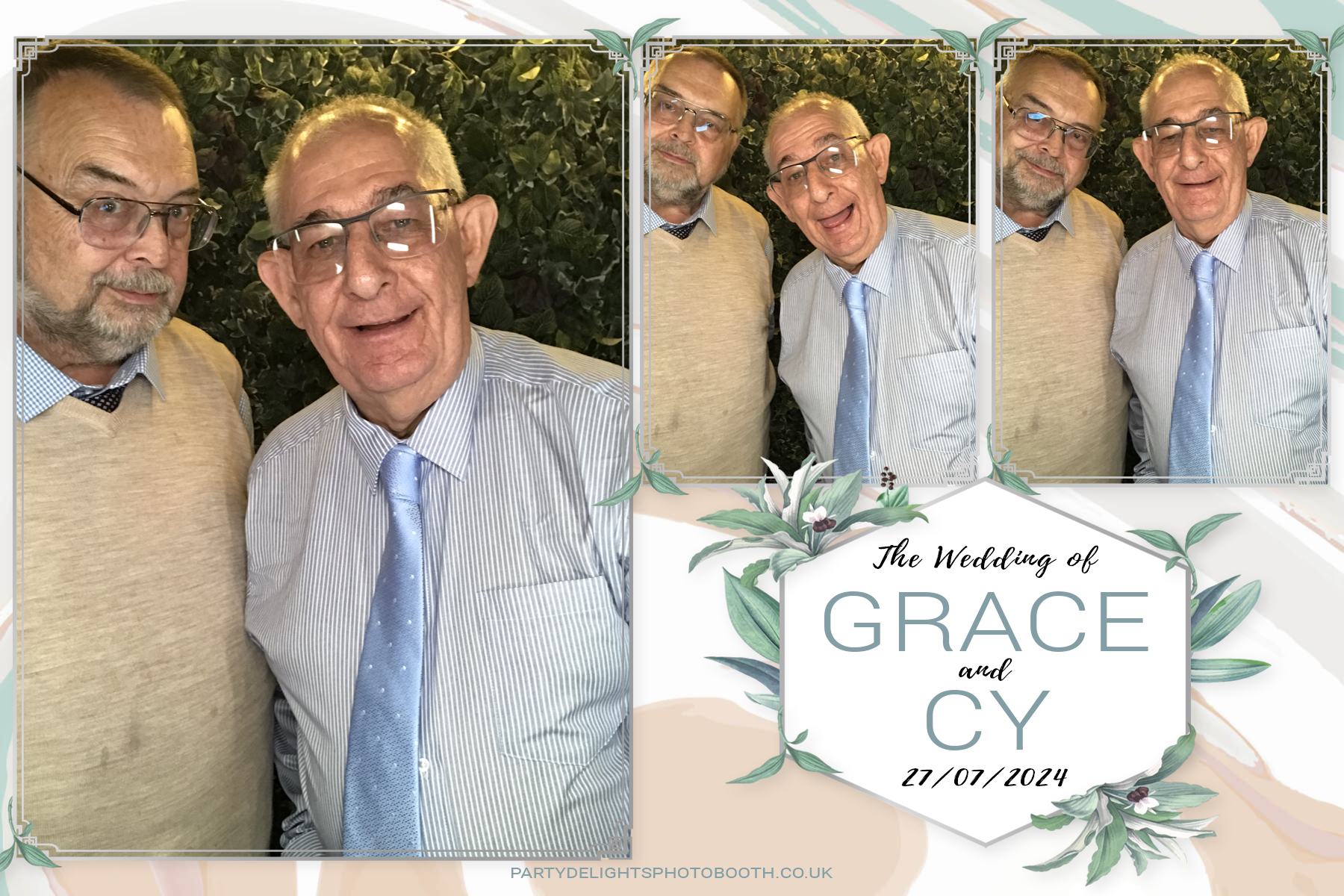 Grace and Cy’s Wedding | View more photos from the event at gallery.partydelightsphotobooth.co.uk/u/PartyDelightsPhotoBooth/Grace-and-Cy’s-Wedding