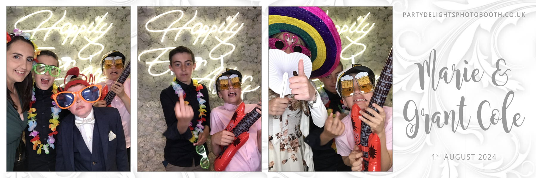 Grant & Marie's Wedding | View more photos from the event at gallery.partydelightsphotobooth.co.uk/u/PartyDelightsPhotoBooth/Grant-Maries-Wedding