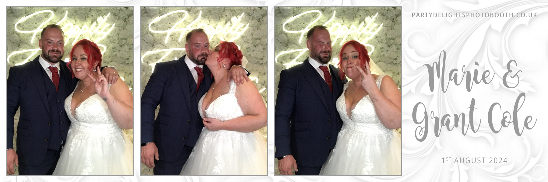 Grant & Marie's Wedding | View more photos from the event at gallery.partydelightsphotobooth.co.uk/u/PartyDelightsPhotoBooth/Grant-Maries-Wedding