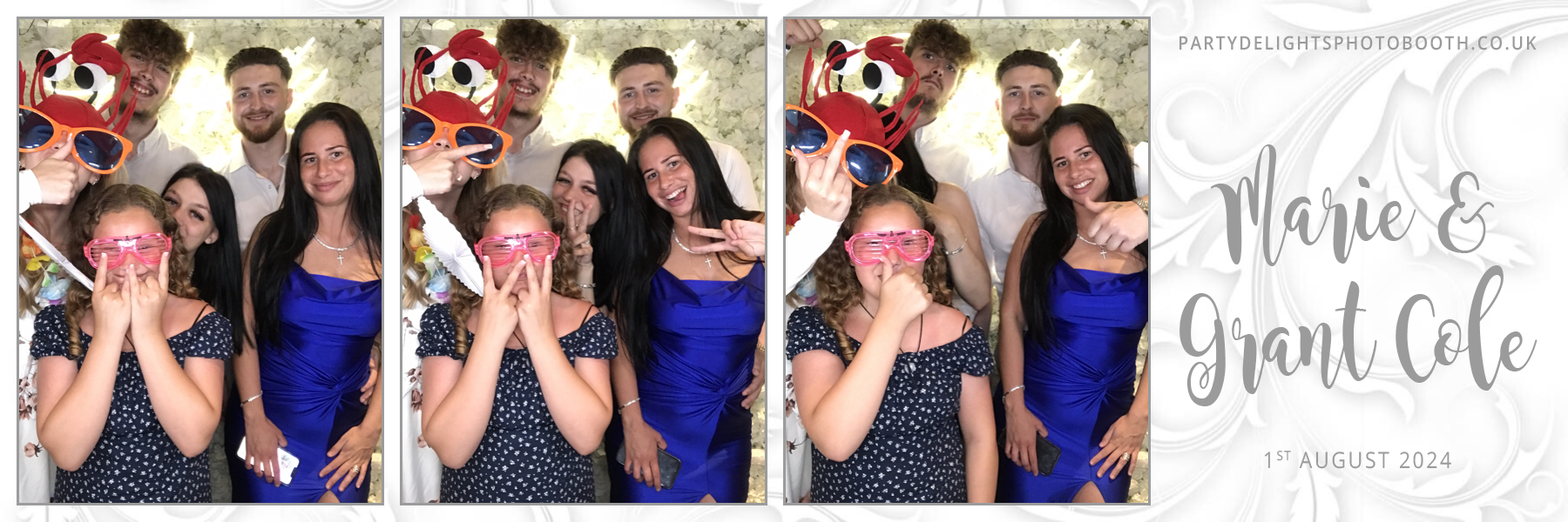 Grant & Marie's Wedding | View more photos from the event at gallery.partydelightsphotobooth.co.uk/u/PartyDelightsPhotoBooth/Grant-Maries-Wedding