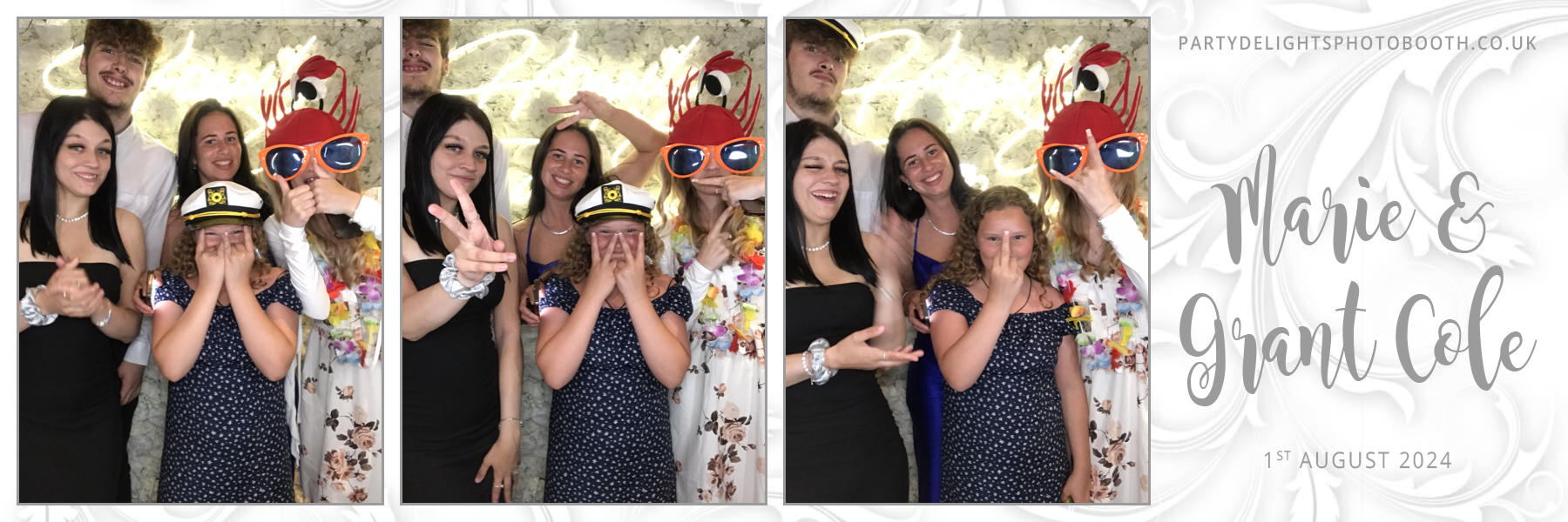 Grant & Marie's Wedding | View more photos from the event at gallery.partydelightsphotobooth.co.uk/u/PartyDelightsPhotoBooth/Grant-Maries-Wedding