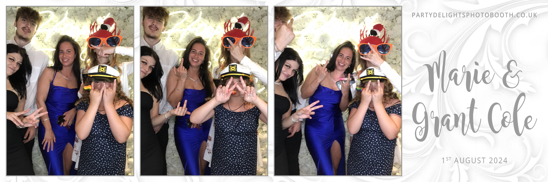 Grant & Marie's Wedding | View more photos from the event at gallery.partydelightsphotobooth.co.uk/u/PartyDelightsPhotoBooth/Grant-Maries-Wedding