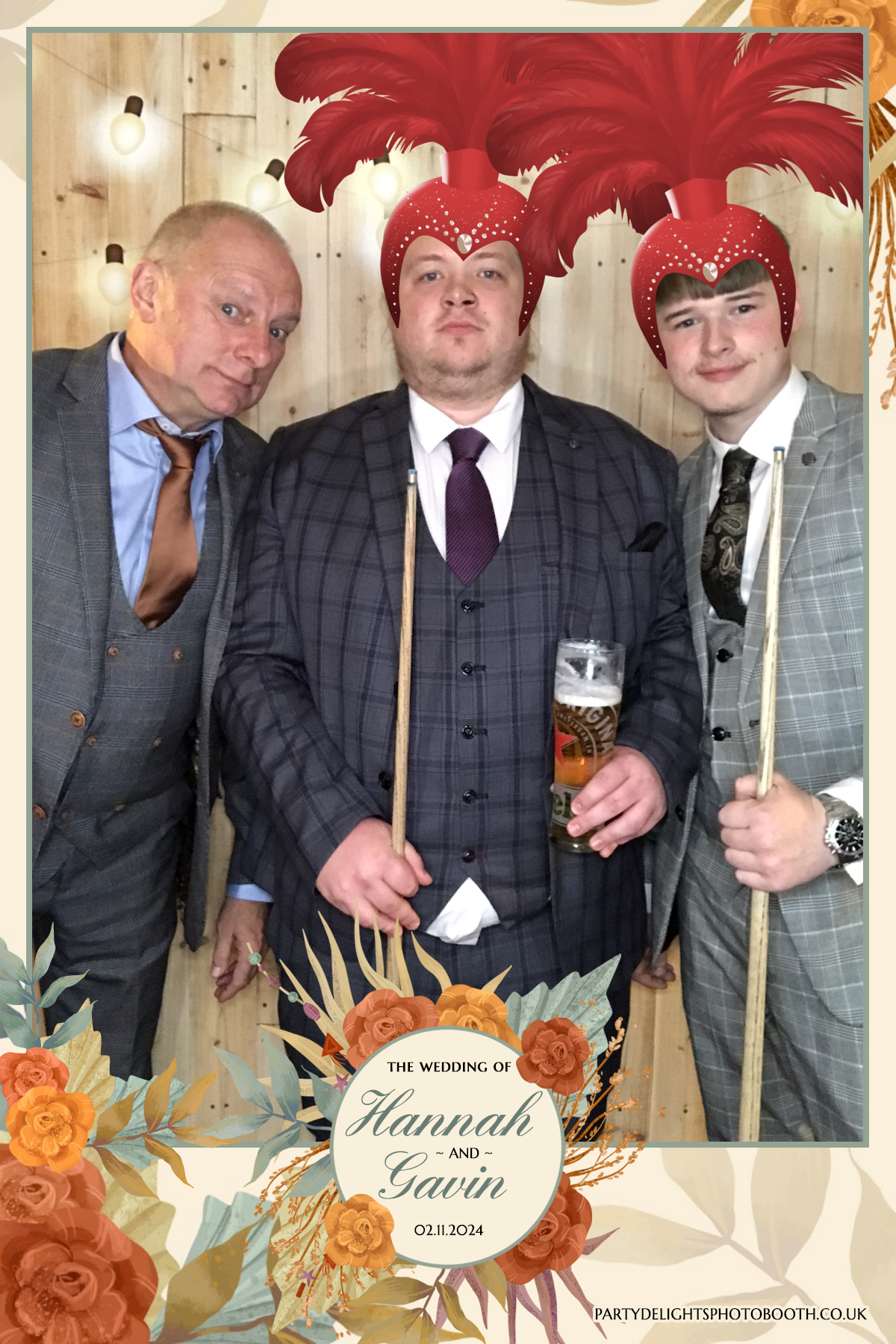 Hannah and Gavin's Wedding | View more photos from the event at gallery.partydelightsphotobooth.co.uk/u/PartyDelightsPhotoBooth/Hannah-and-Gavins-Wedding