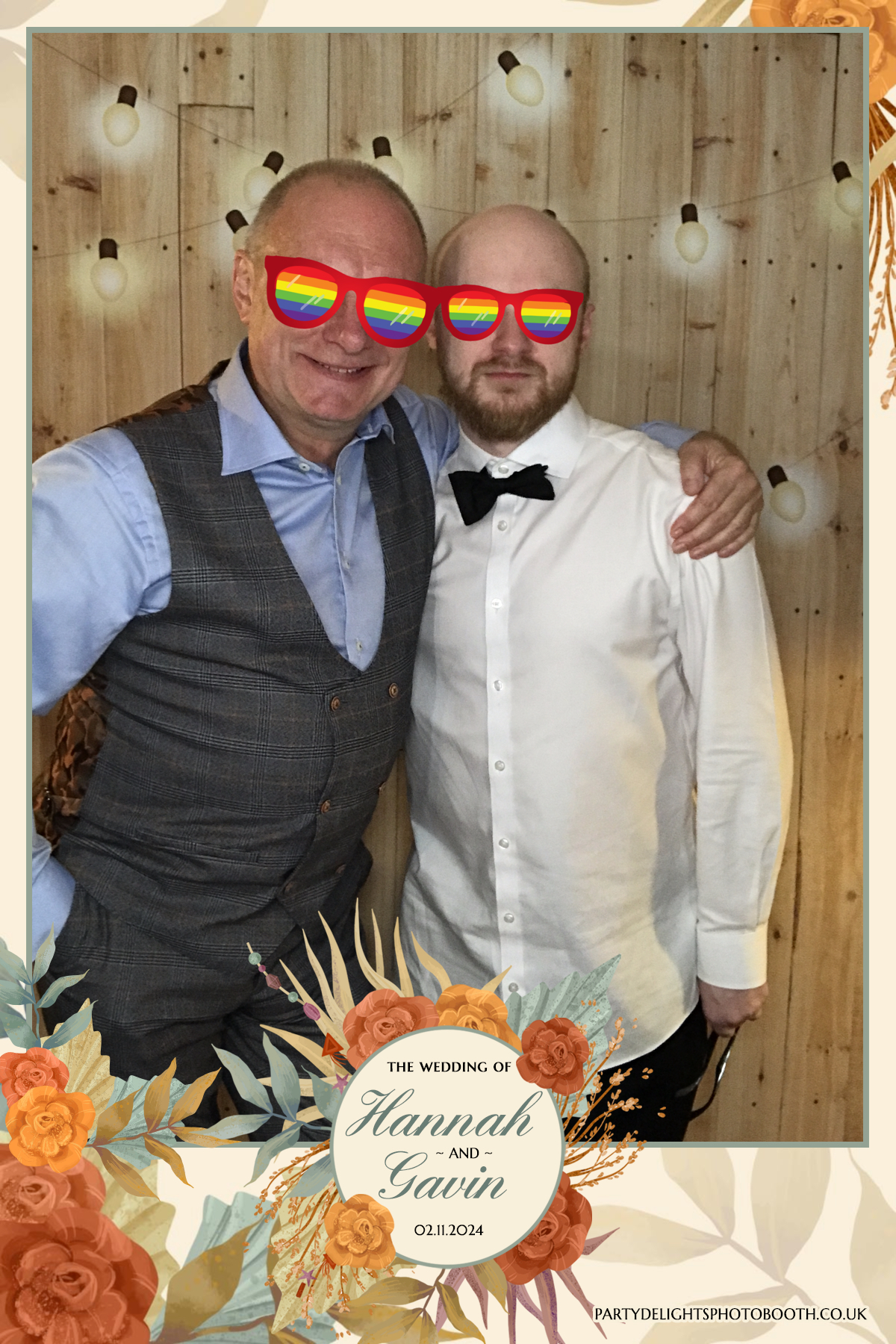 Hannah and Gavin's Wedding | View more photos from the event at gallery.partydelightsphotobooth.co.uk/u/PartyDelightsPhotoBooth/Hannah-and-Gavins-Wedding