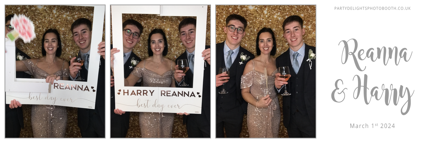 Harry and Reanna's Wedding | View more photos from the event at gallery.partydelightsphotobooth.co.uk/u/PartyDelightsPhotoBooth/Harry-and-Reannas-Wedding