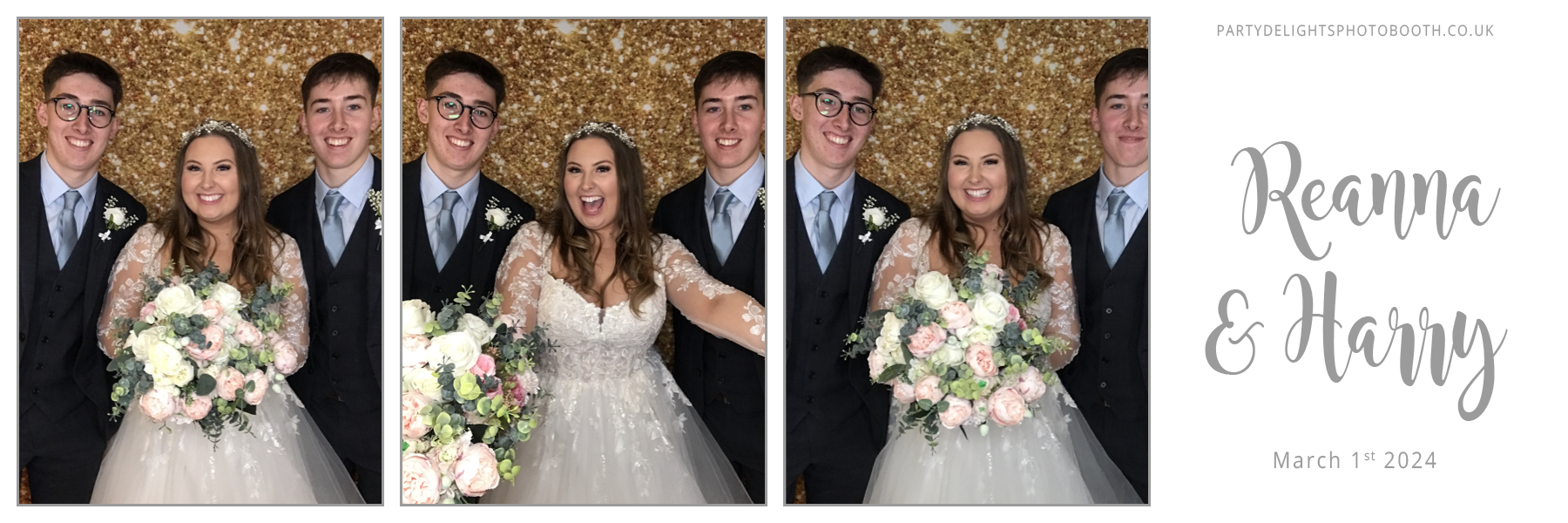 Harry and Reanna's Wedding | View more photos from the event at gallery.partydelightsphotobooth.co.uk/u/PartyDelightsPhotoBooth/Harry-and-Reannas-Wedding
