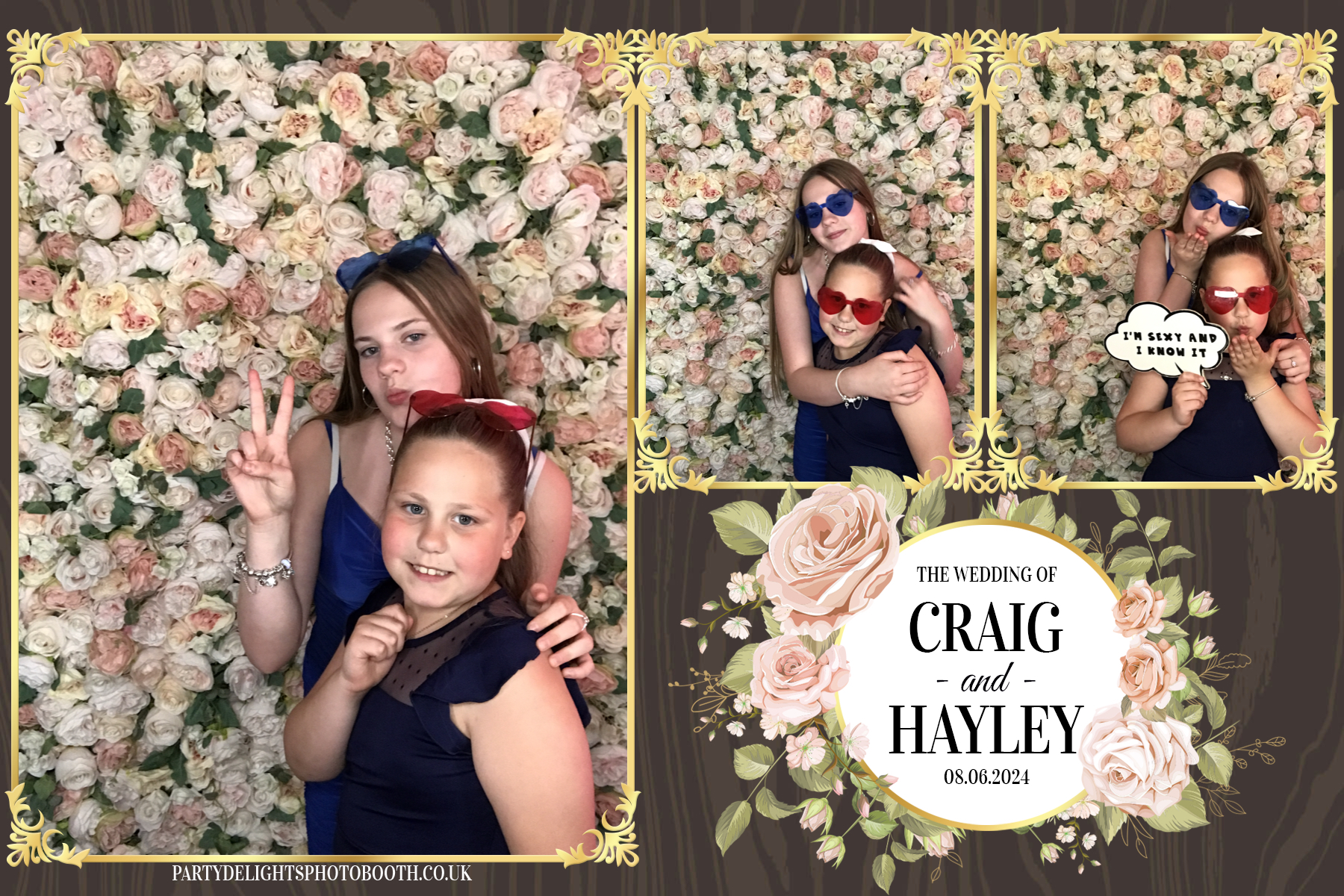 Hayley & Craig’s wedding | View more photos from the event at gallery.partydelightsphotobooth.co.uk/u/PartyDelightsPhotoBooth/Hayley-Craig’s-wedding
