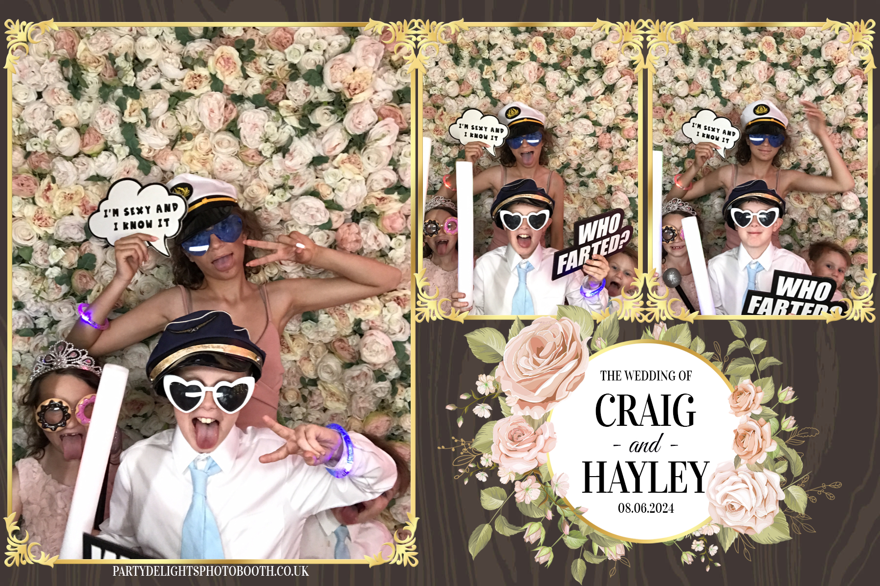 Hayley & Craig’s wedding | View more photos from the event at gallery.partydelightsphotobooth.co.uk/u/PartyDelightsPhotoBooth/Hayley-Craig’s-wedding