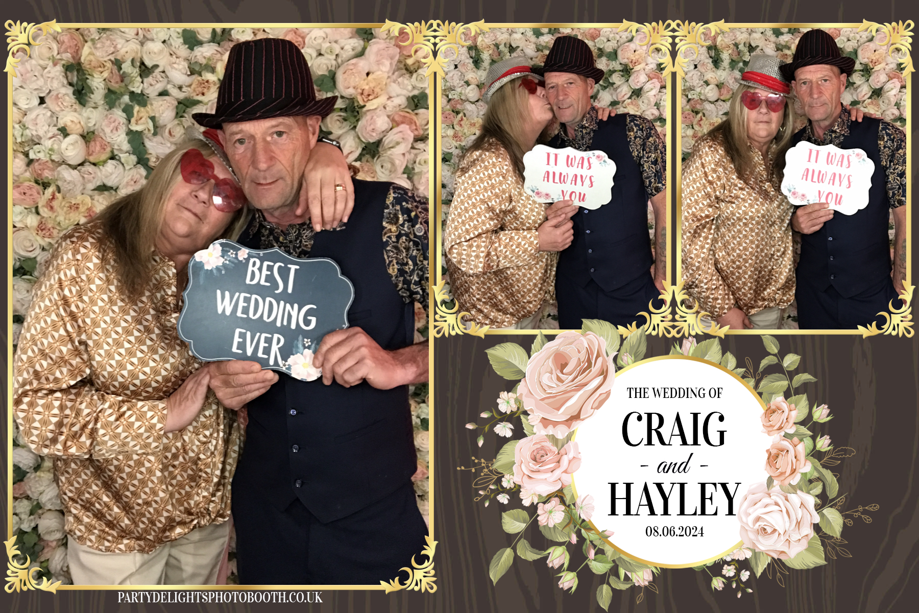Hayley & Craig’s wedding | View more photos from the event at gallery.partydelightsphotobooth.co.uk/u/PartyDelightsPhotoBooth/Hayley-Craig’s-wedding