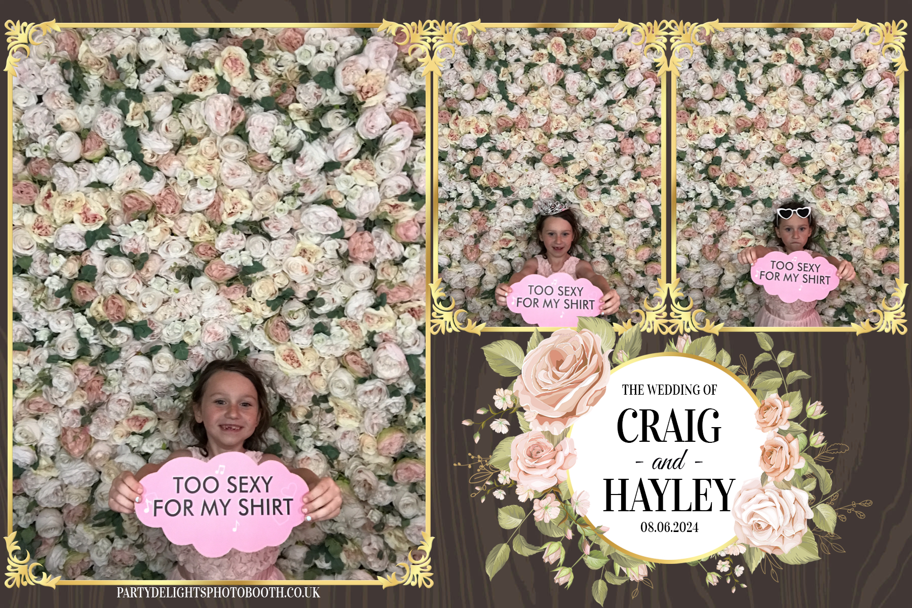 Hayley & Craig’s wedding | View more photos from the event at gallery.partydelightsphotobooth.co.uk/u/PartyDelightsPhotoBooth/Hayley-Craig’s-wedding