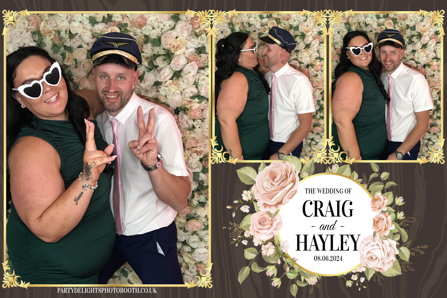 Hayley & Craig’s wedding | View more photos from the event at gallery.partydelightsphotobooth.co.uk/u/PartyDelightsPhotoBooth/Hayley-Craig’s-wedding