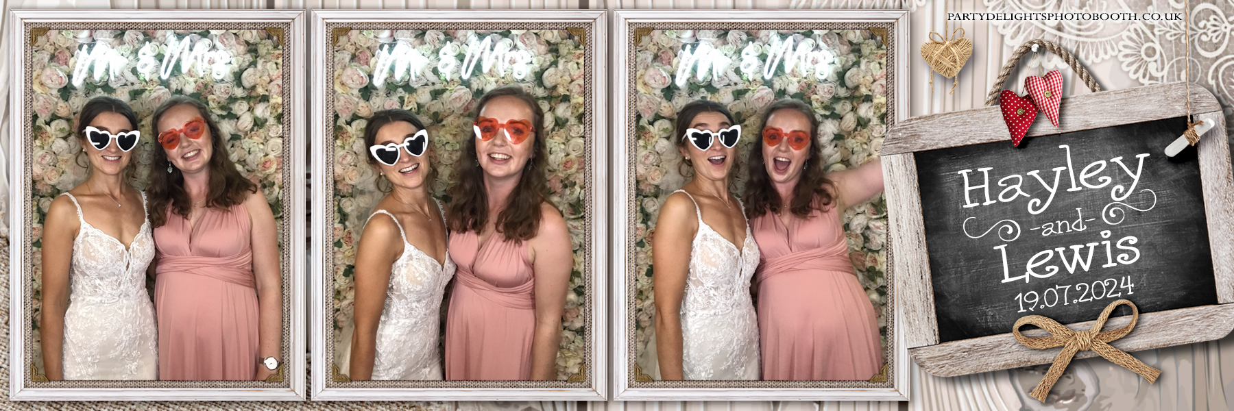 Hayley and Lewis's Wedding | View more photos from the event at gallery.partydelightsphotobooth.co.uk/u/PartyDelightsPhotoBooth/Hayley-and-Lewiss-Wedding