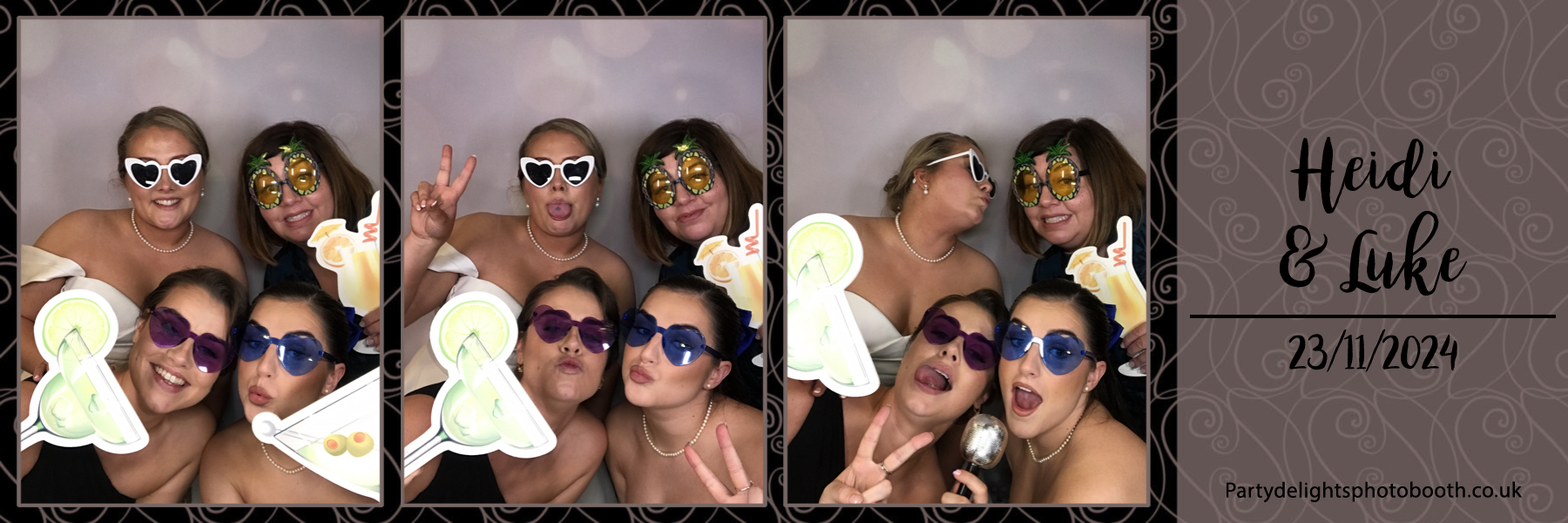 Heidi and Luke's Wedding | View more photos from the event at gallery.partydelightsphotobooth.co.uk/u/PartyDelightsPhotoBooth/Heidi-and-Lukes-Wedding