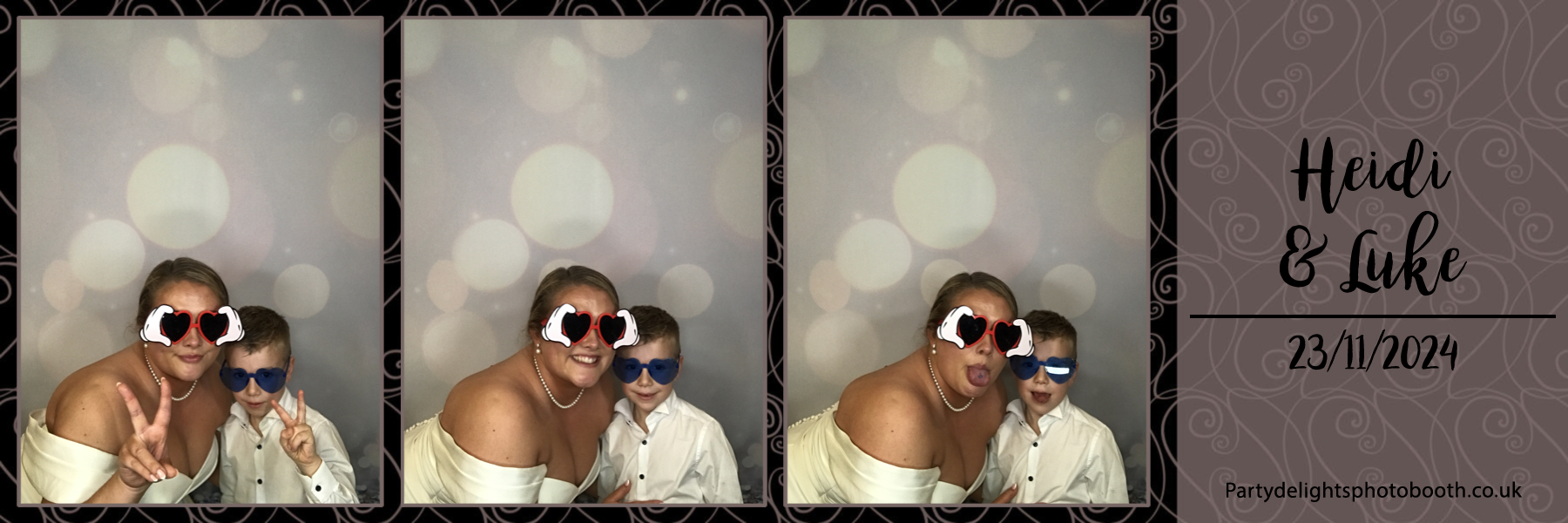 Heidi and Luke's Wedding | View more photos from the event at gallery.partydelightsphotobooth.co.uk/u/PartyDelightsPhotoBooth/Heidi-and-Lukes-Wedding