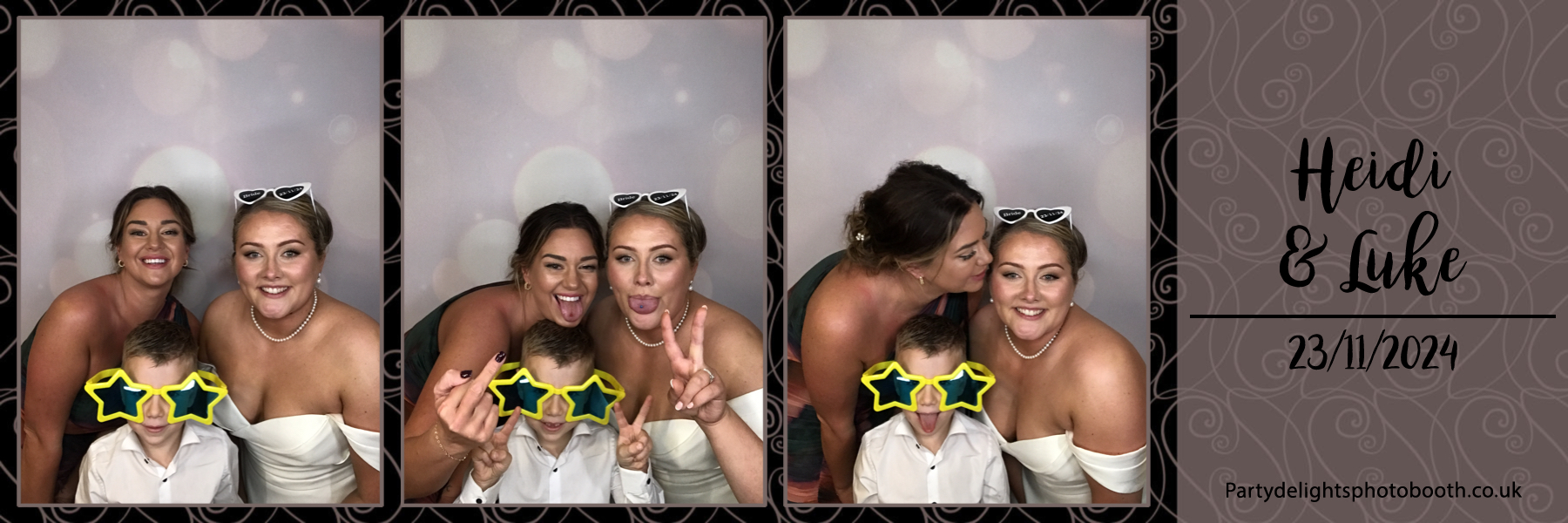 Heidi and Luke's Wedding | View more photos from the event at gallery.partydelightsphotobooth.co.uk/u/PartyDelightsPhotoBooth/Heidi-and-Lukes-Wedding