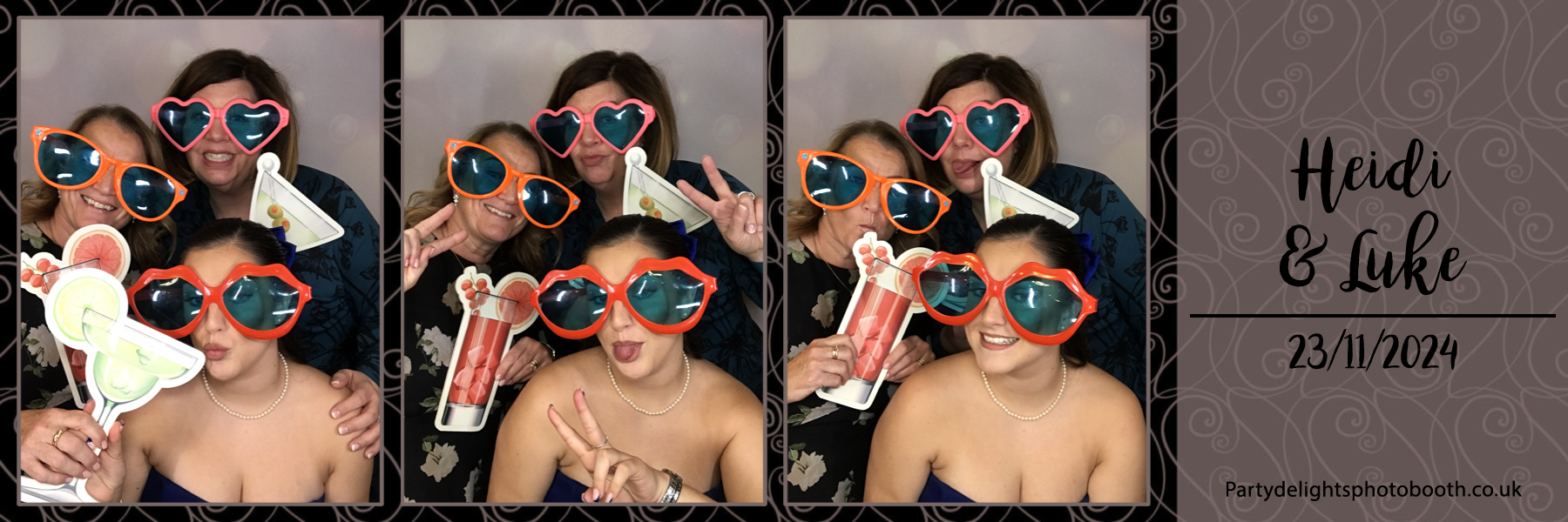 Heidi and Luke's Wedding | View more photos from the event at gallery.partydelightsphotobooth.co.uk/u/PartyDelightsPhotoBooth/Heidi-and-Lukes-Wedding