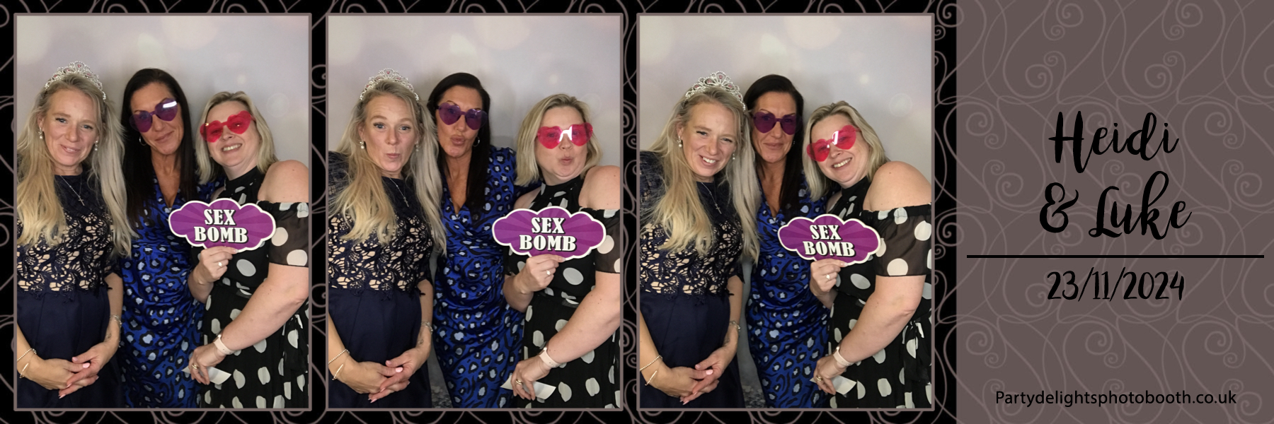 Heidi and Luke's Wedding | View more photos from the event at gallery.partydelightsphotobooth.co.uk/u/PartyDelightsPhotoBooth/Heidi-and-Lukes-Wedding