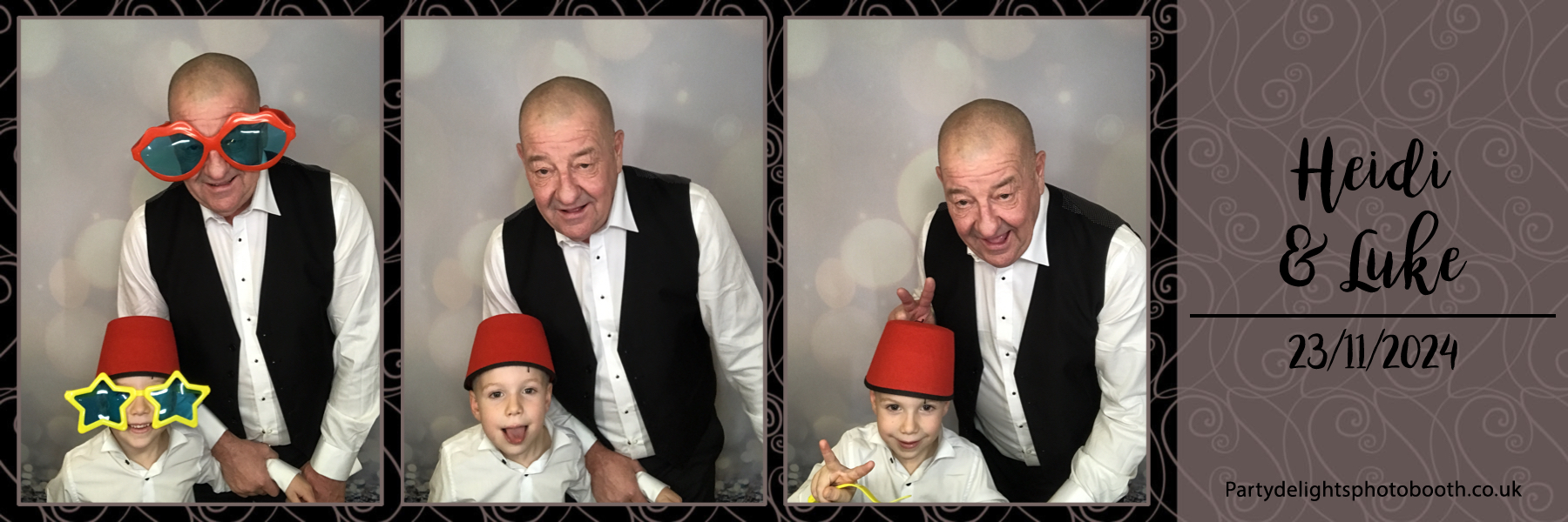 Heidi and Luke's Wedding | View more photos from the event at gallery.partydelightsphotobooth.co.uk/u/PartyDelightsPhotoBooth/Heidi-and-Lukes-Wedding