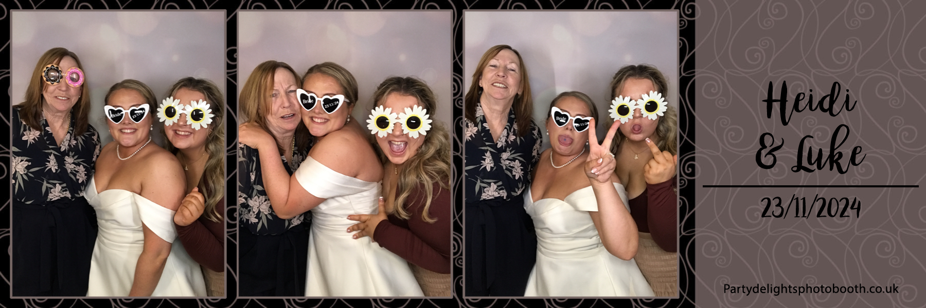 Heidi and Luke's Wedding | View more photos from the event at gallery.partydelightsphotobooth.co.uk/u/PartyDelightsPhotoBooth/Heidi-and-Lukes-Wedding