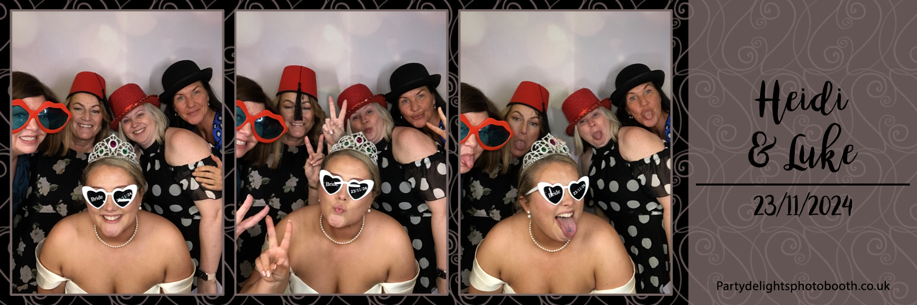 Heidi and Luke's Wedding | View more photos from the event at gallery.partydelightsphotobooth.co.uk/u/PartyDelightsPhotoBooth/Heidi-and-Lukes-Wedding