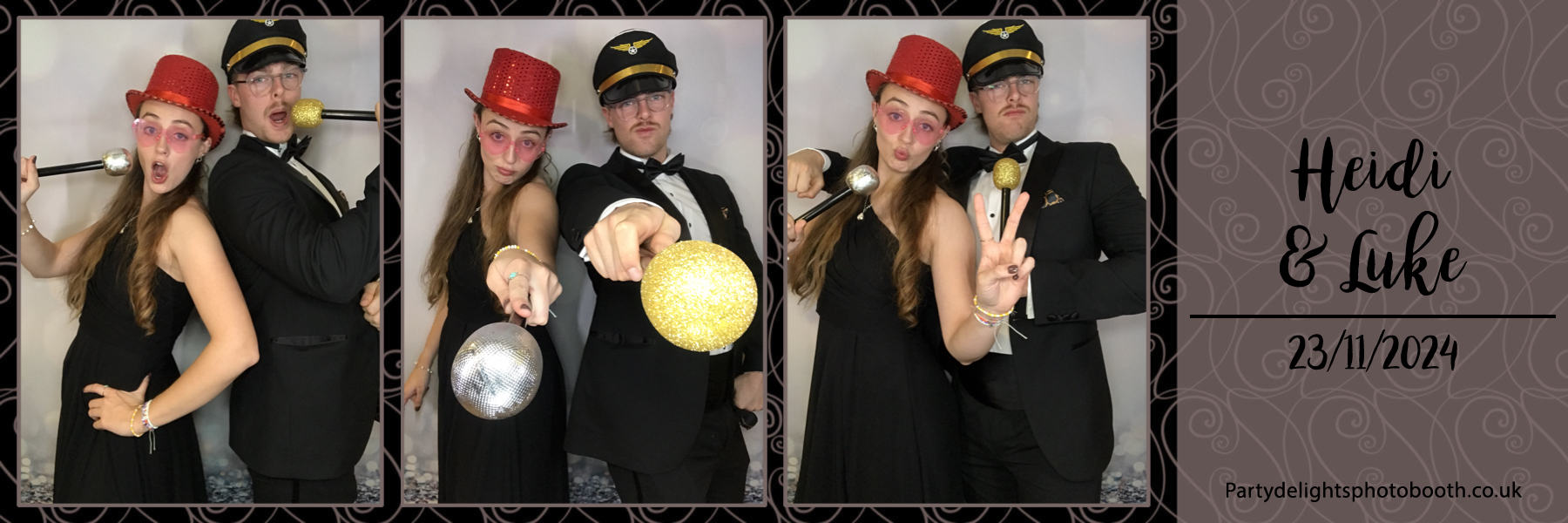Heidi and Luke's Wedding | View more photos from the event at gallery.partydelightsphotobooth.co.uk/u/PartyDelightsPhotoBooth/Heidi-and-Lukes-Wedding