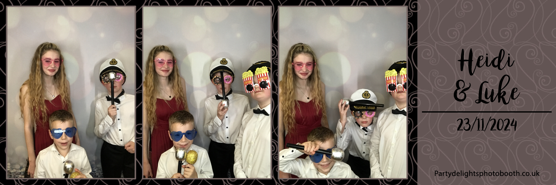 Heidi and Luke's Wedding | View more photos from the event at gallery.partydelightsphotobooth.co.uk/u/PartyDelightsPhotoBooth/Heidi-and-Lukes-Wedding