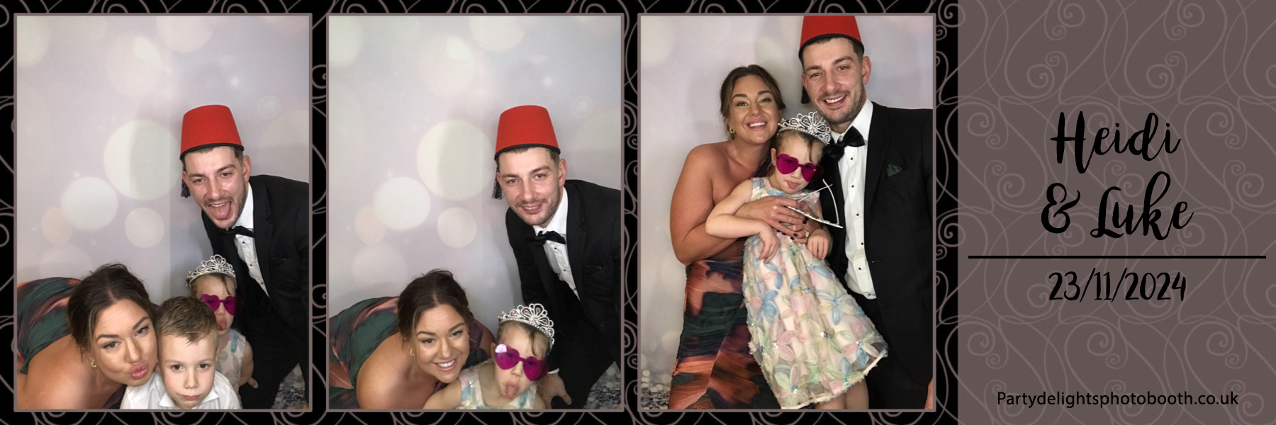 Heidi and Luke's Wedding | View more photos from the event at gallery.partydelightsphotobooth.co.uk/u/PartyDelightsPhotoBooth/Heidi-and-Lukes-Wedding