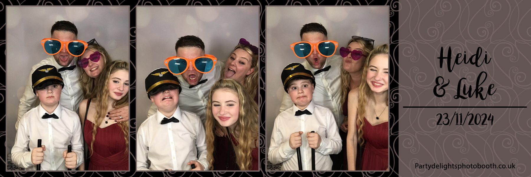 Heidi and Luke's Wedding | View more photos from the event at gallery.partydelightsphotobooth.co.uk/u/PartyDelightsPhotoBooth/Heidi-and-Lukes-Wedding