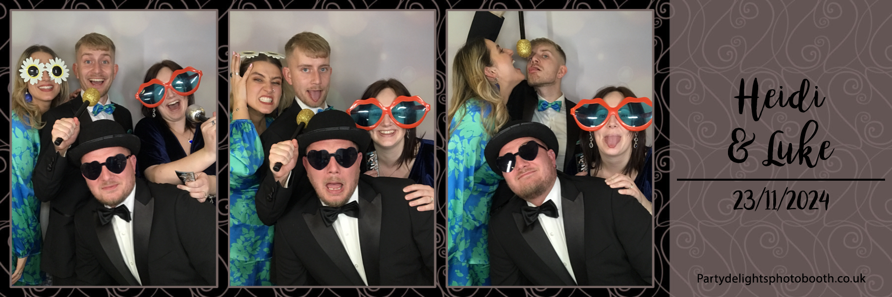 Heidi and Luke's Wedding | View more photos from the event at gallery.partydelightsphotobooth.co.uk/u/PartyDelightsPhotoBooth/Heidi-and-Lukes-Wedding