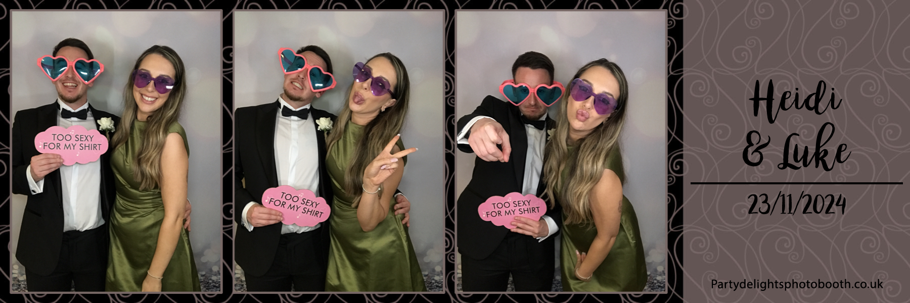 Heidi and Luke's Wedding | View more photos from the event at gallery.partydelightsphotobooth.co.uk/u/PartyDelightsPhotoBooth/Heidi-and-Lukes-Wedding