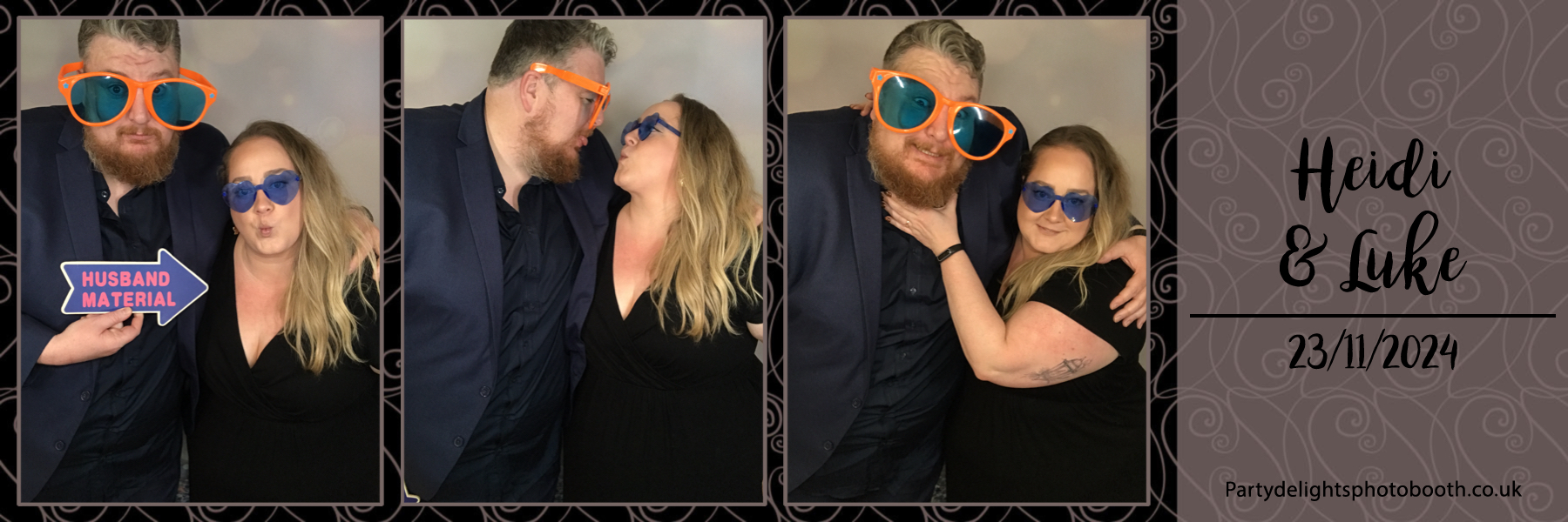 Heidi and Luke's Wedding | View more photos from the event at gallery.partydelightsphotobooth.co.uk/u/PartyDelightsPhotoBooth/Heidi-and-Lukes-Wedding