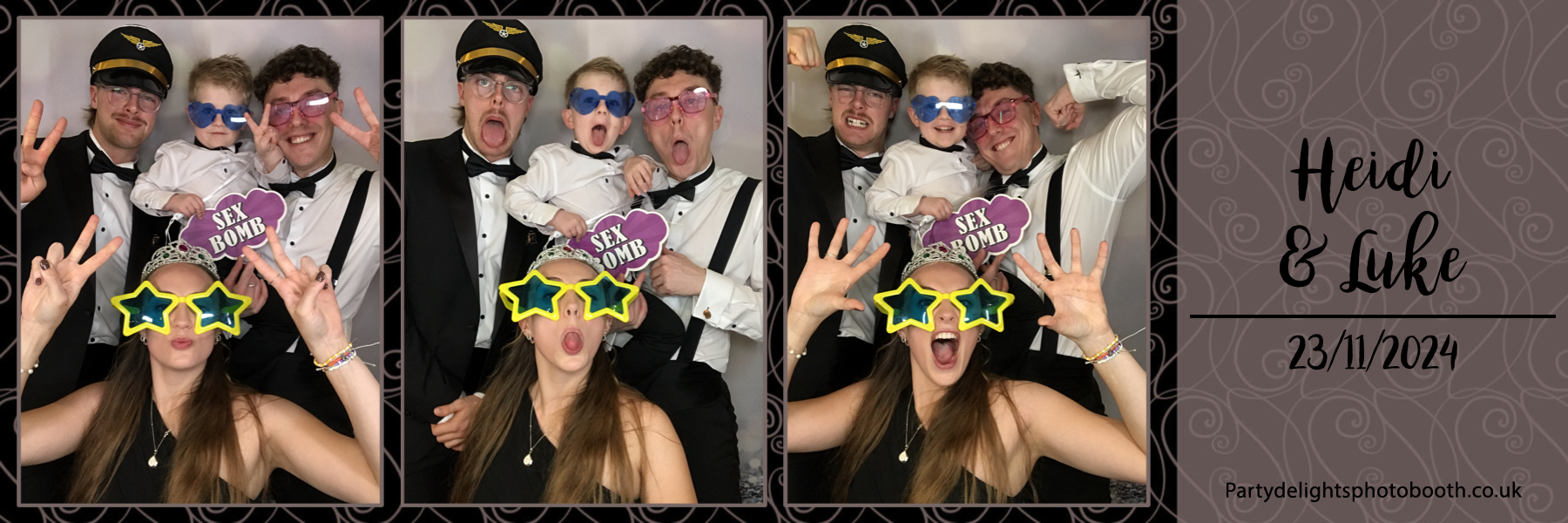 Heidi and Luke's Wedding | View more photos from the event at gallery.partydelightsphotobooth.co.uk/u/PartyDelightsPhotoBooth/Heidi-and-Lukes-Wedding