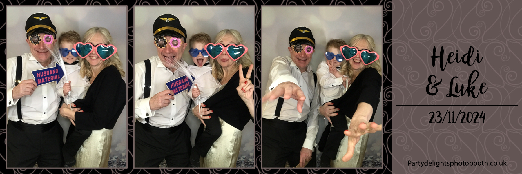 Heidi and Luke's Wedding | View more photos from the event at gallery.partydelightsphotobooth.co.uk/u/PartyDelightsPhotoBooth/Heidi-and-Lukes-Wedding